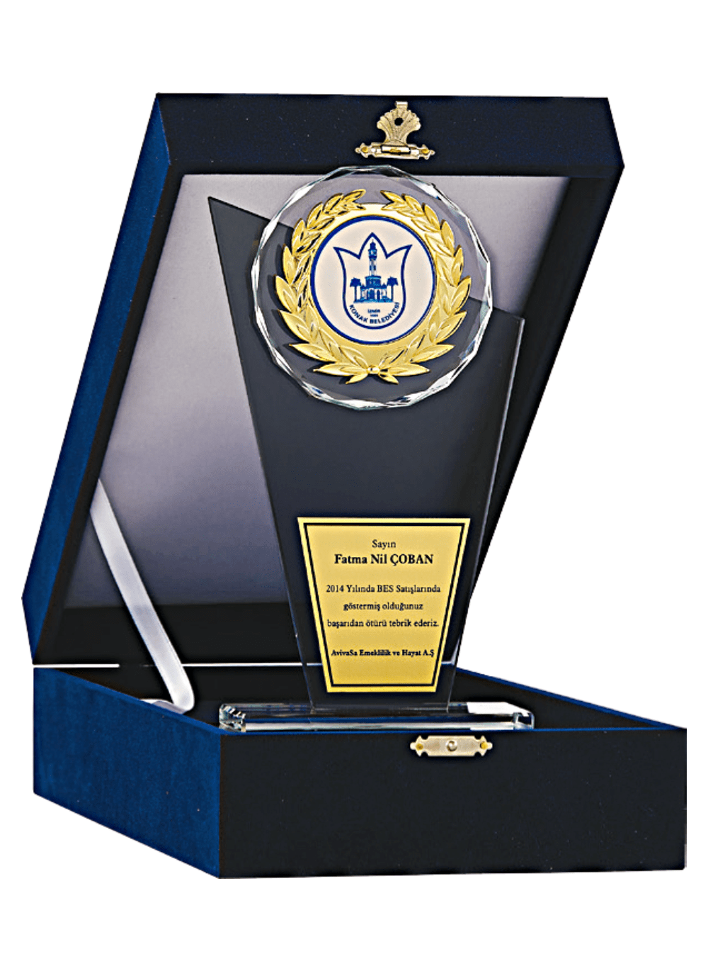 Kristal Plaket T26