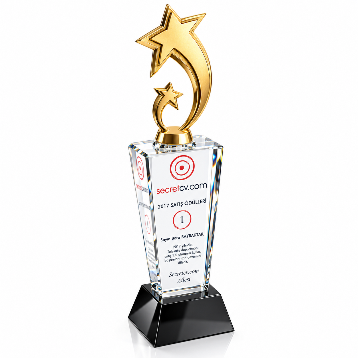 Kristal Plaket PB955