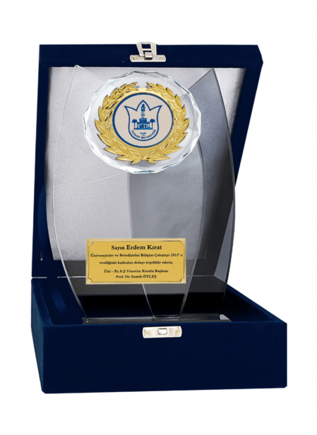 Kristal Plaket T62