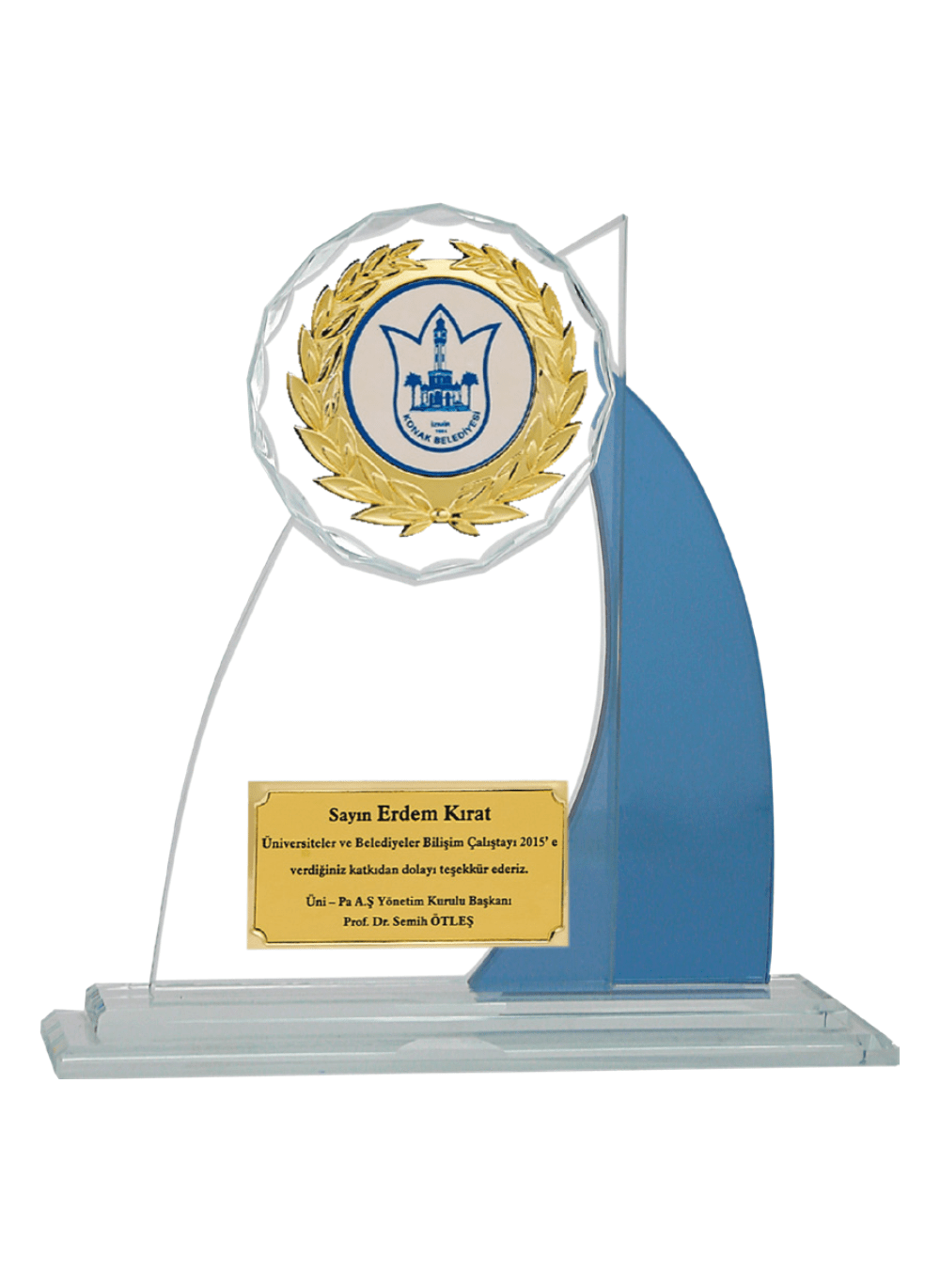 Kristal Plaket T74