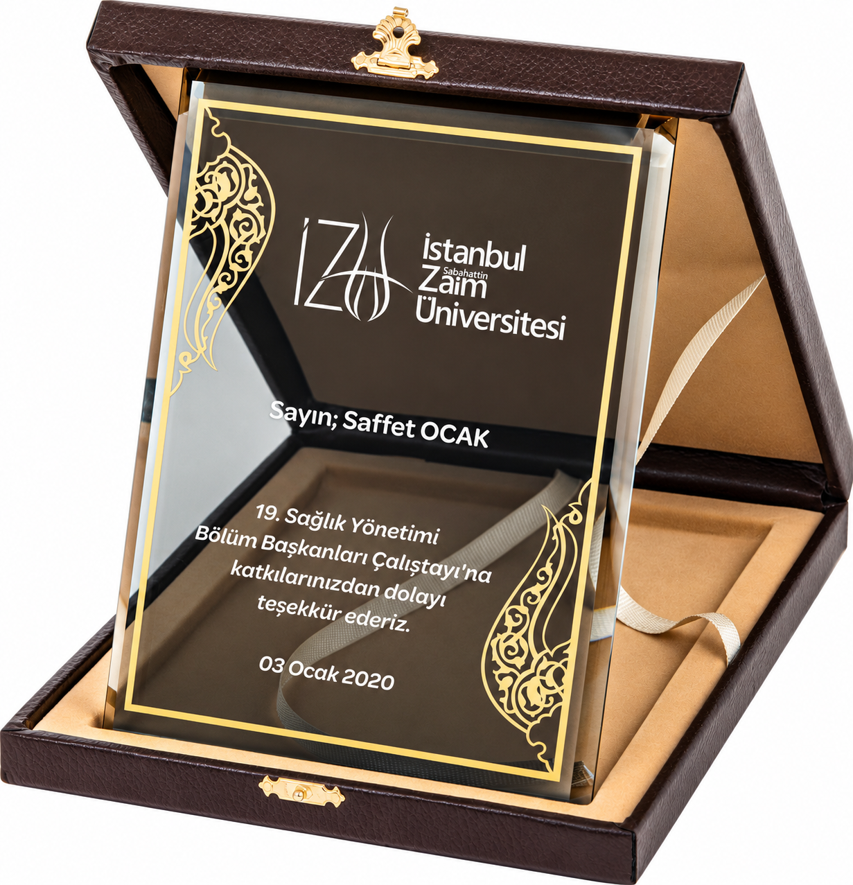 Kristal Plaket PB2007