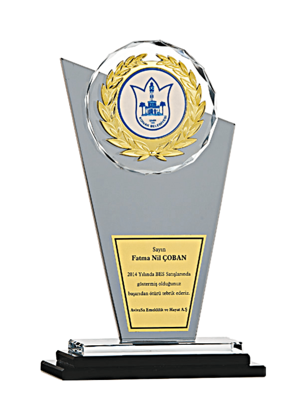 Kristal Plaket T26