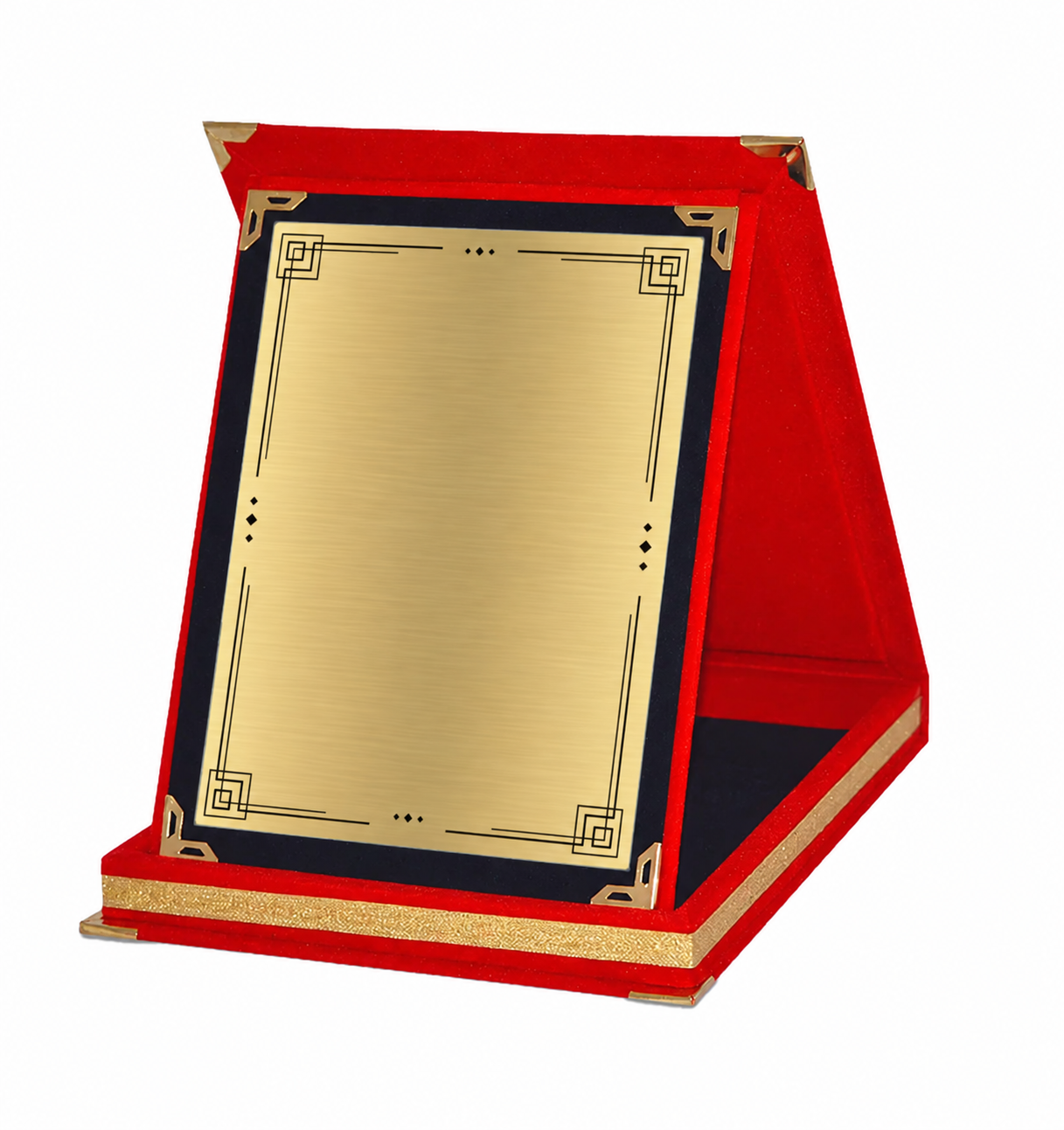 Standart Kadife Kutulu Plaket