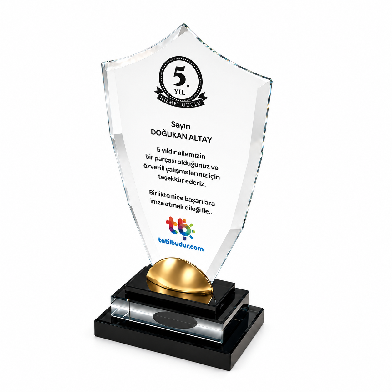 Kristal Plaket 706
