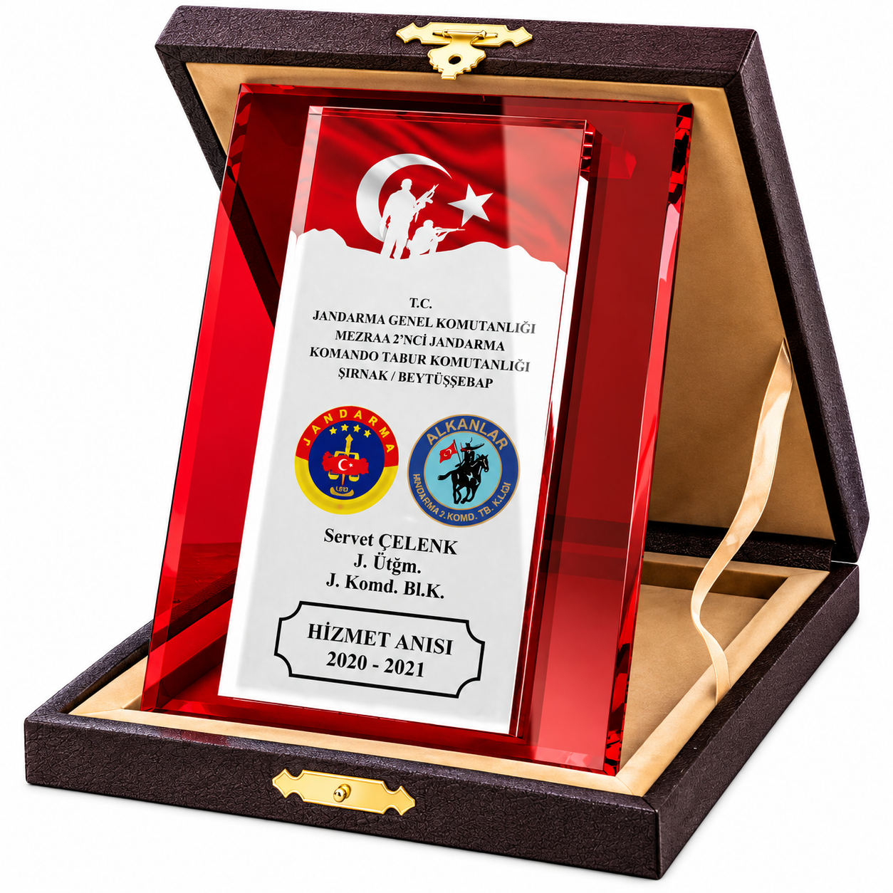Kristal Plaket PB2018