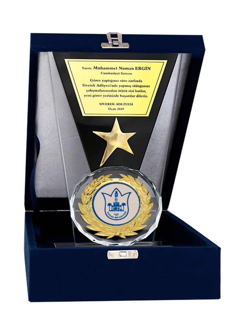 Kristal Plaket  T164