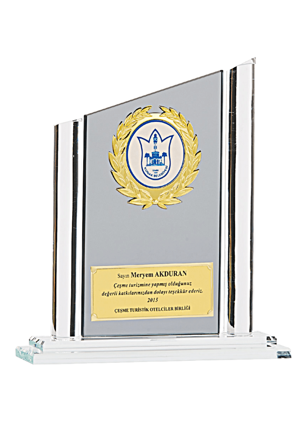 Kristal Plaket T128