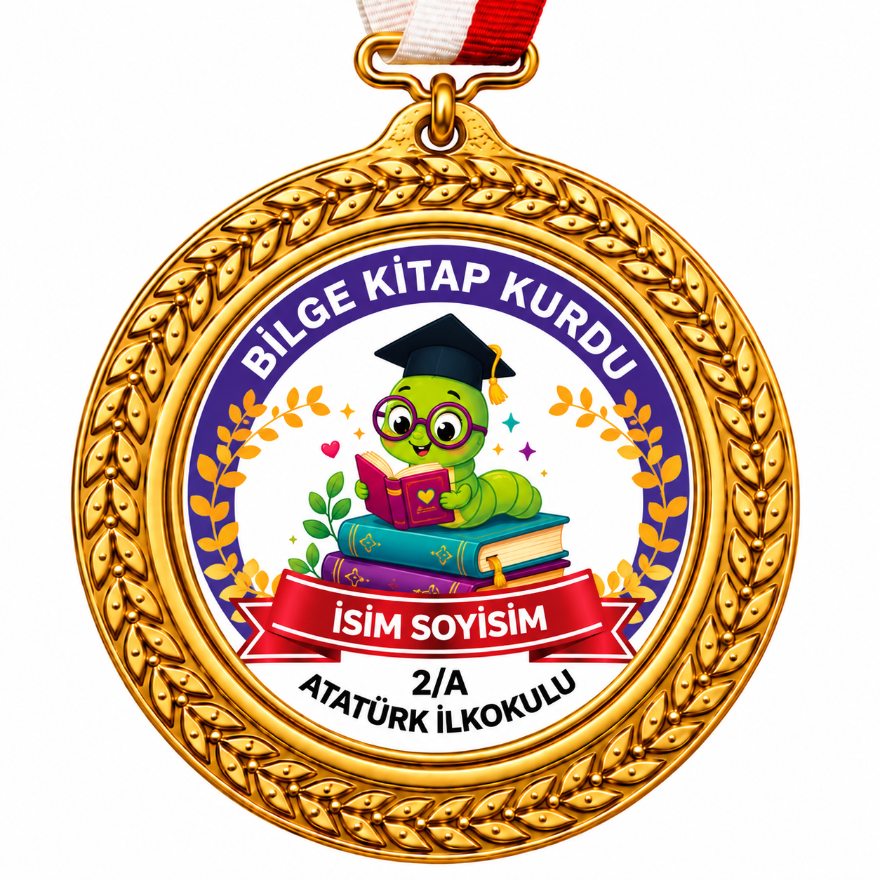Kitap Kurdu Madalyas